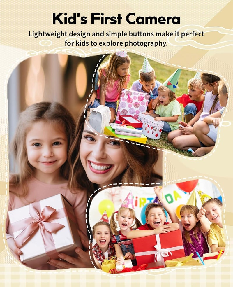 FLATIC Mini Keychain Camera –4K Digital Tiny Camera with 32GB Card & Elegant Gift Box, Fun Pocket-Sized Gadget for Kids & Adults, Collectible Gift for Travel, Birthdays & Stocking Stuffers, Black - Image 3